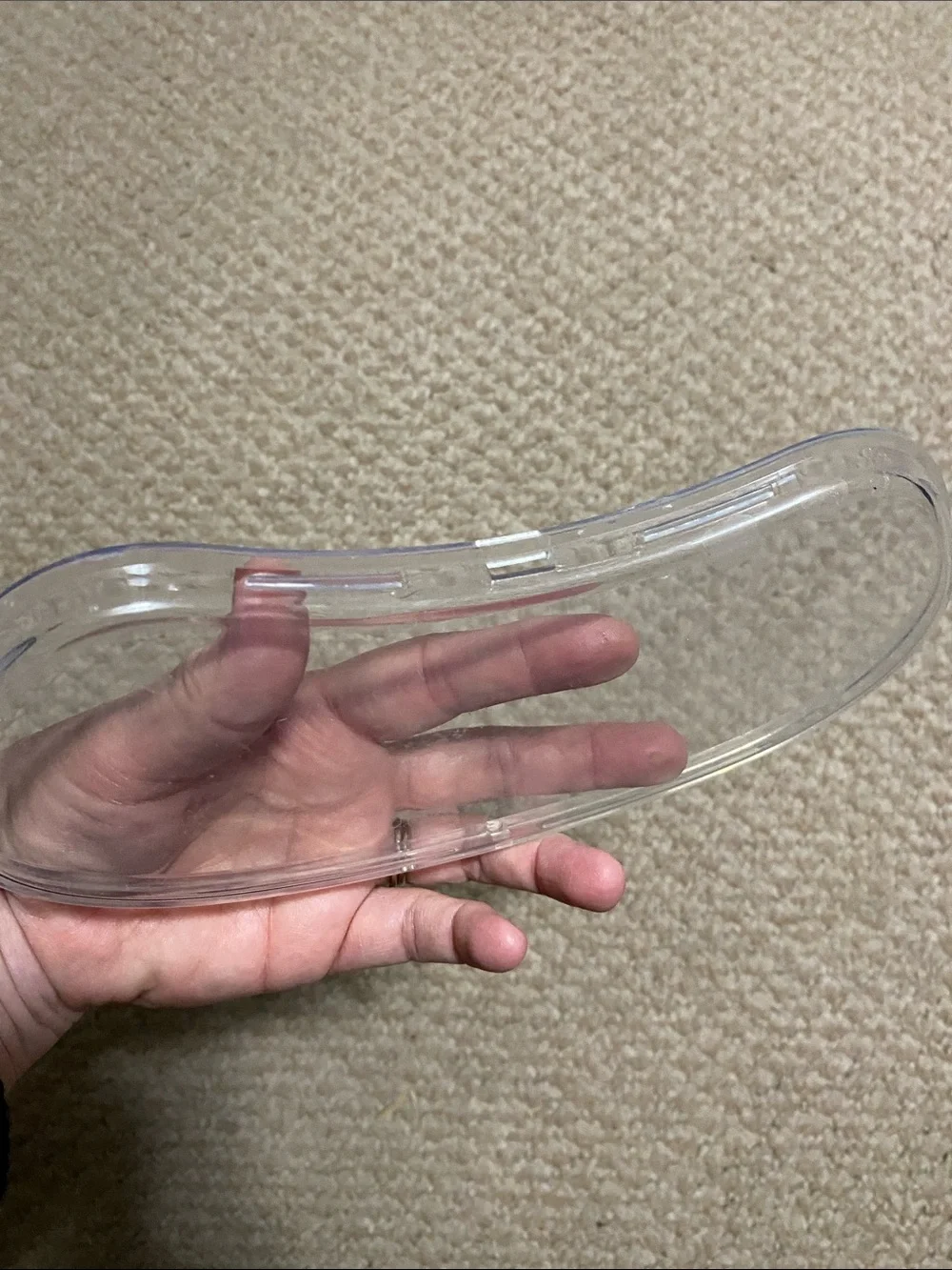 Skip Hop activity center clear view panel, plastic snack tray replacement panel